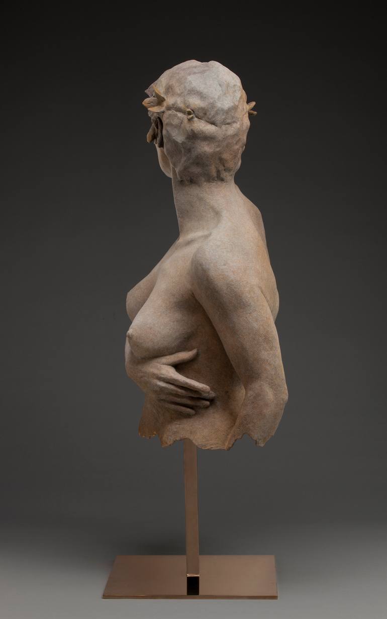 Original Expressionism Nude Sculpture by Paco Delissalde