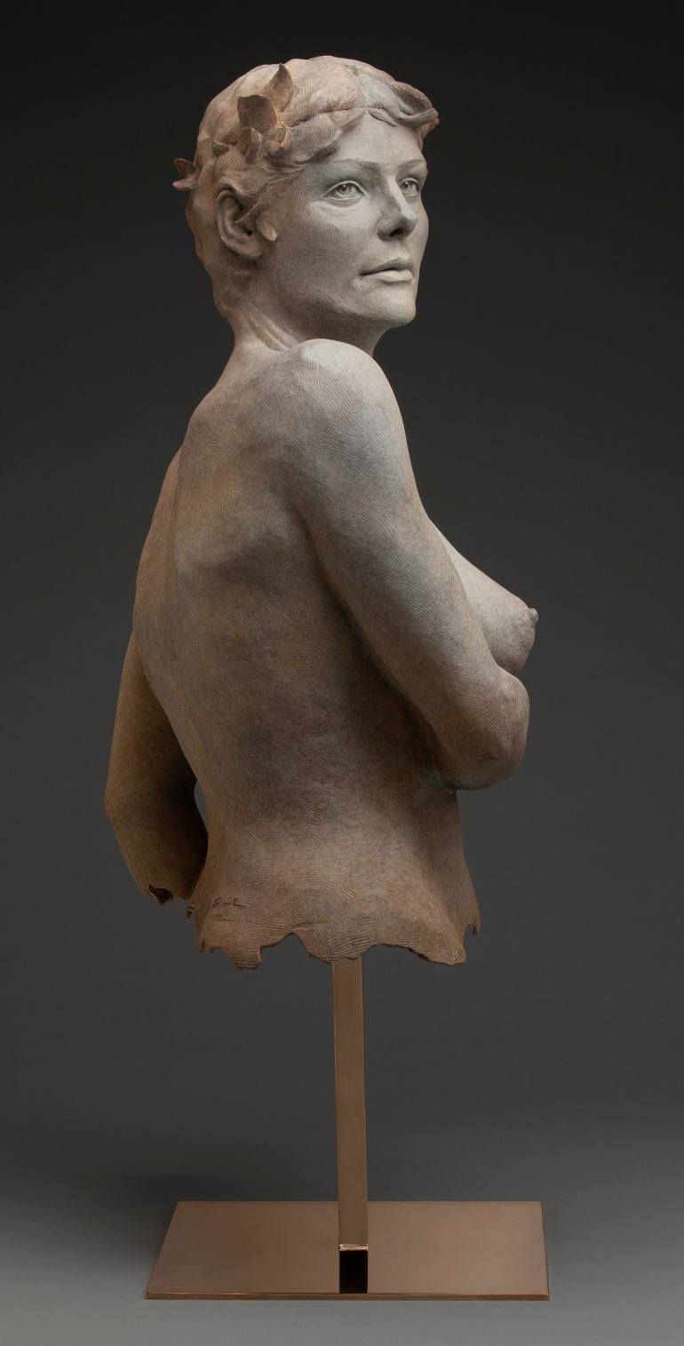 Original Expressionism Nude Sculpture by Paco Delissalde