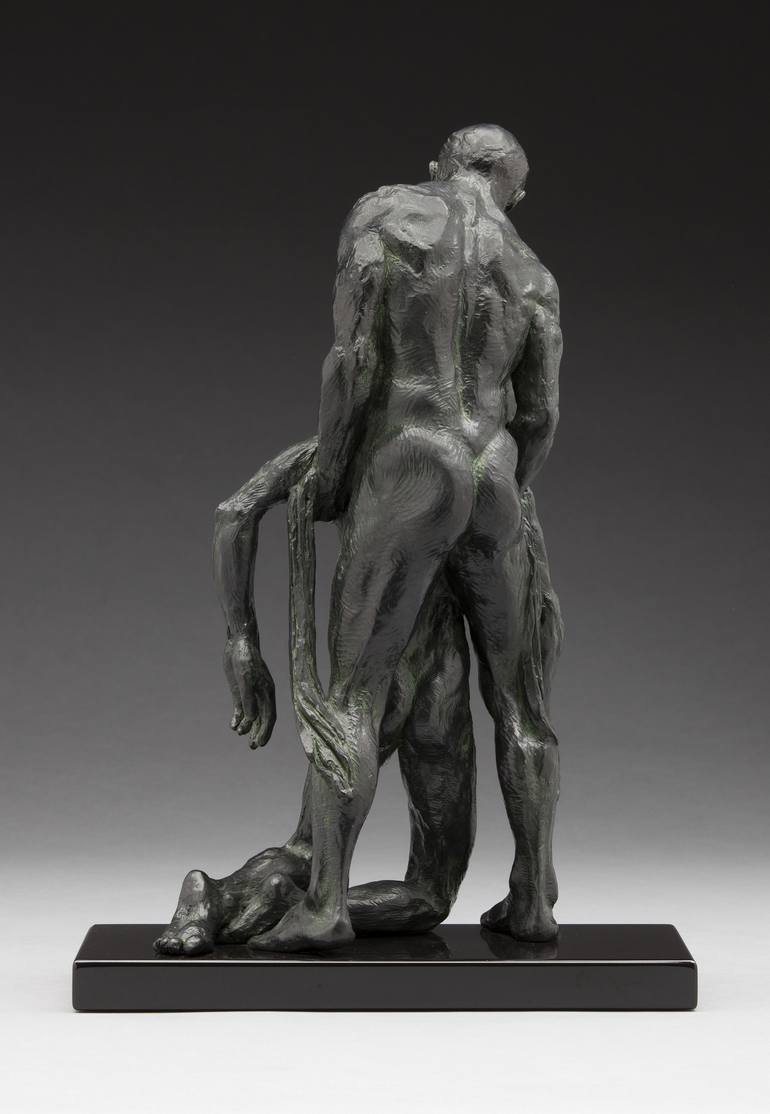 Original Figurative Religious Sculpture by Paco Delissalde