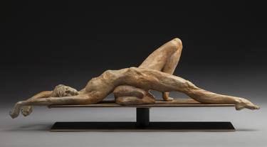 Original Figurative Nude Sculpture by Paco Delissalde