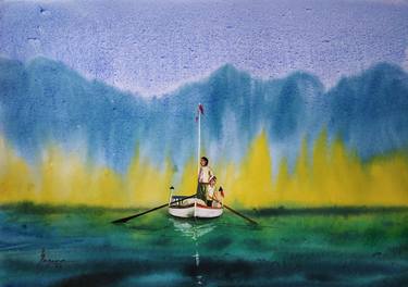 Original Airplane Paintings by SUNIL Kumar