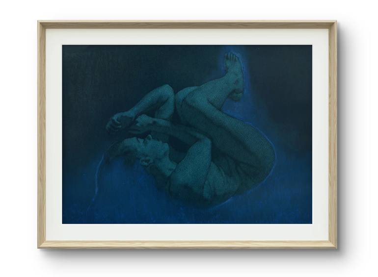 Original Figurative Body Mixed Media by Simone Geraci