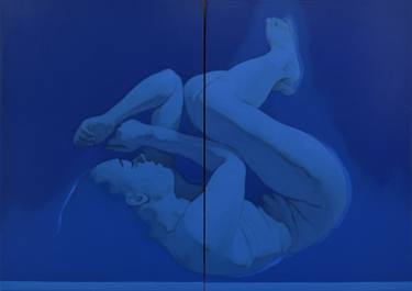 Original Figurative Nude Painting by Simone Geraci
