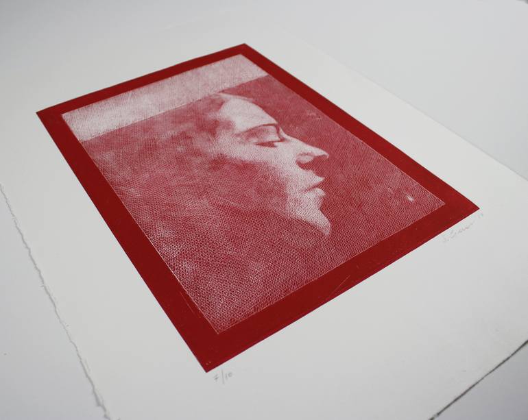 Original Portrait Printmaking by simone geraci