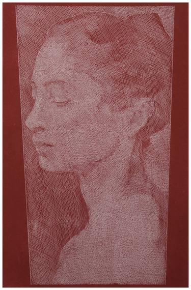 Original Figurative Portrait Printmaking by simone geraci