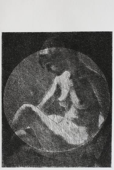 Print of Nude Printmaking by simone geraci