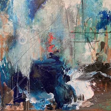 Original Abstract Expressionism Abstract Paintings by Robin Pedrero
