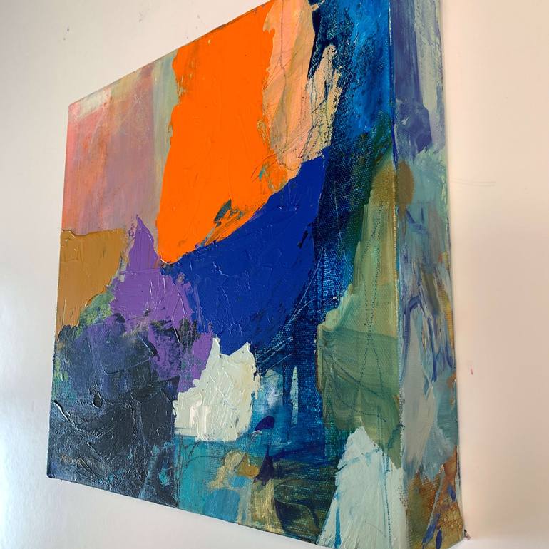 Original Fine Art Abstract Painting by Robin Pedrero