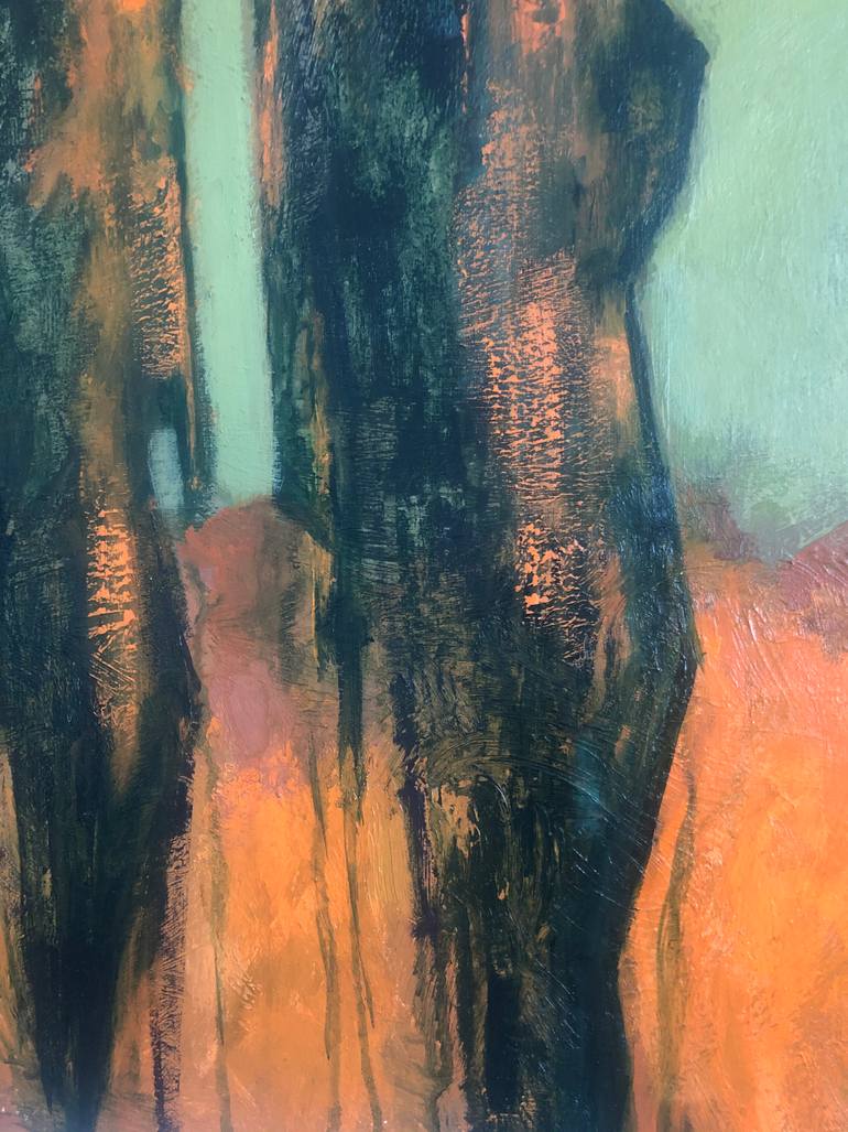 Original Figurative Abstract Painting by Shalla Javid
