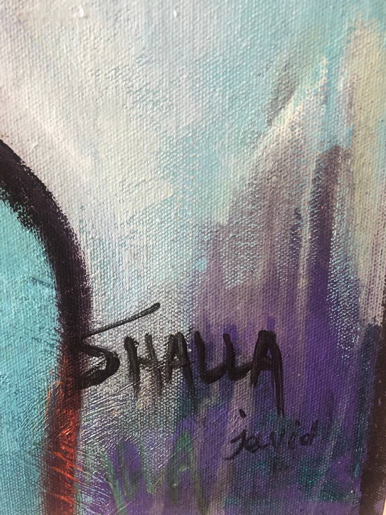 Original Figurative Abstract Painting by Shalla Javid
