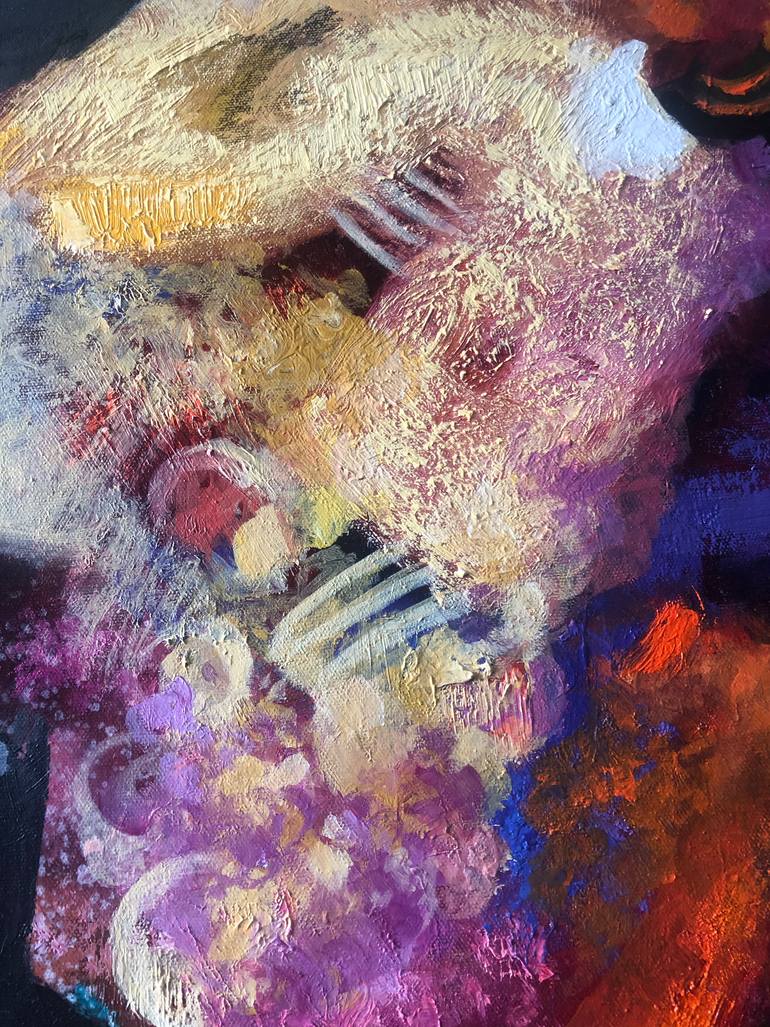 Original Figurative Abstract Painting by Shalla Javid