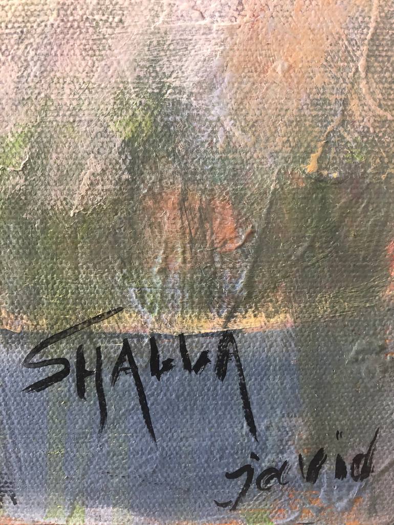 Original Figurative Abstract Painting by Shalla Javid