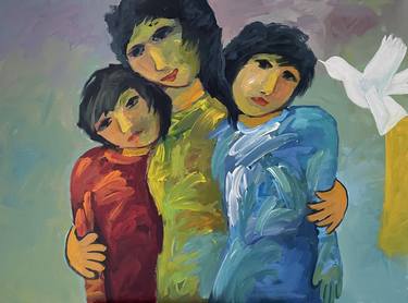 Original People Paintings by Shalla Javid