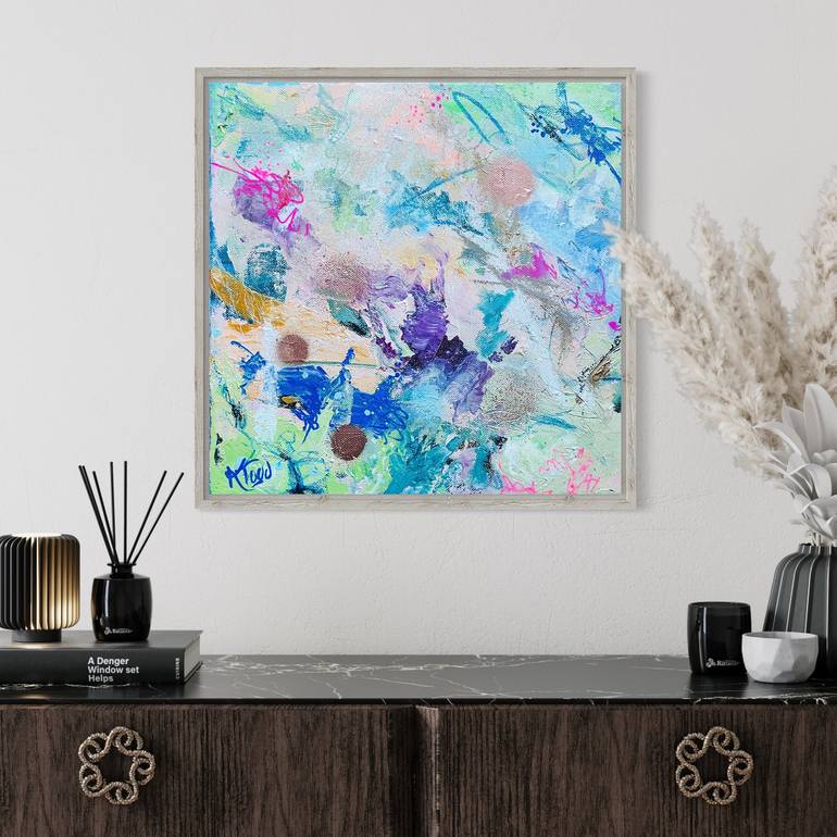 Original Abstract Expressionism Abstract Painting by Kirsten Todd