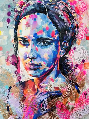 Original Contemporary People Paintings by Kirsten Todd