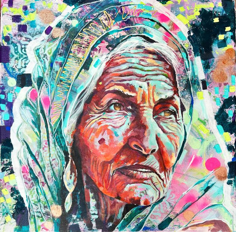 Original Contemporary Portrait Paintings by Kirsten Todd