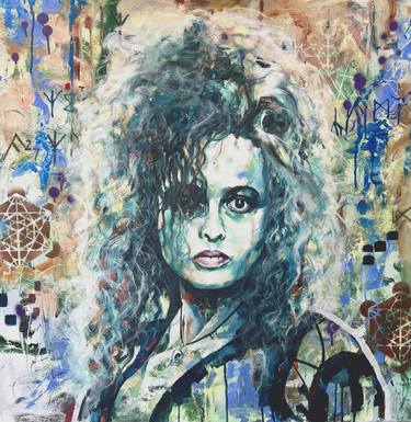 Original Expressionism Pop Culture/Celebrity Paintings by Kirsten Todd