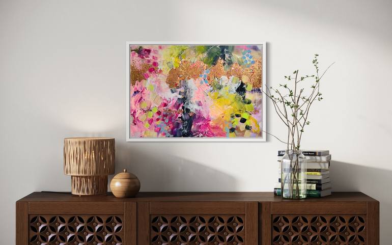 Original Abstract Expressionism Abstract Painting by Kirsten Todd