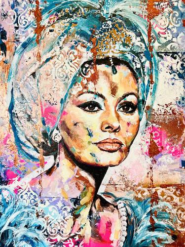 Original Contemporary Pop Culture/Celebrity Paintings by Kirsten Todd