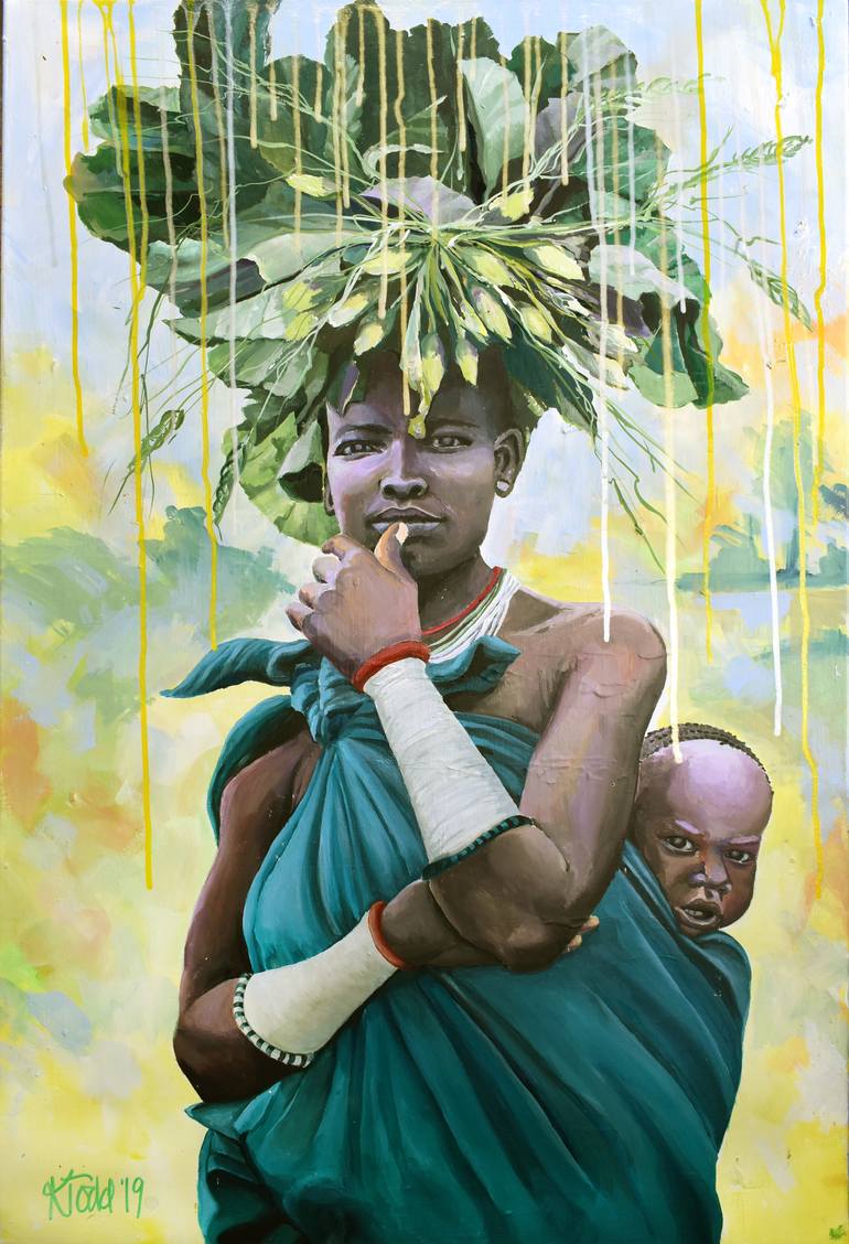 Print of Figurative Portrait Paintings by Kirsten Todd