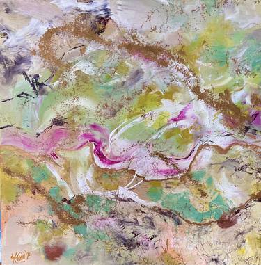 Original Abstract Expressionism Abstract Paintings by Kirsten Todd