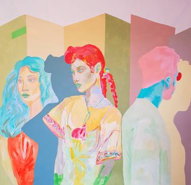 Original People Paintings by Serena Singh