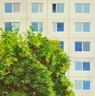 Print of Realism Architecture Paintings by Petra Klepcova