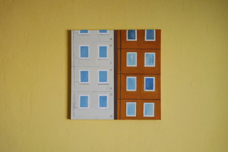Original Conceptual Architecture Painting by Petra Klepcova