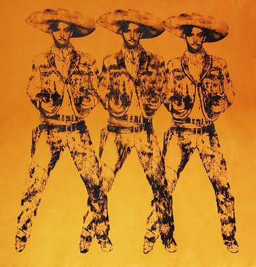 Jorge Negrete, 3 amigos - Limited Edition of 10 thumb