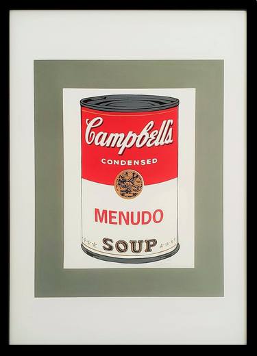 Menudo Campbell´s Mexican Flavor Andi Warhol tribute - Limited Edition of 45 thumb
