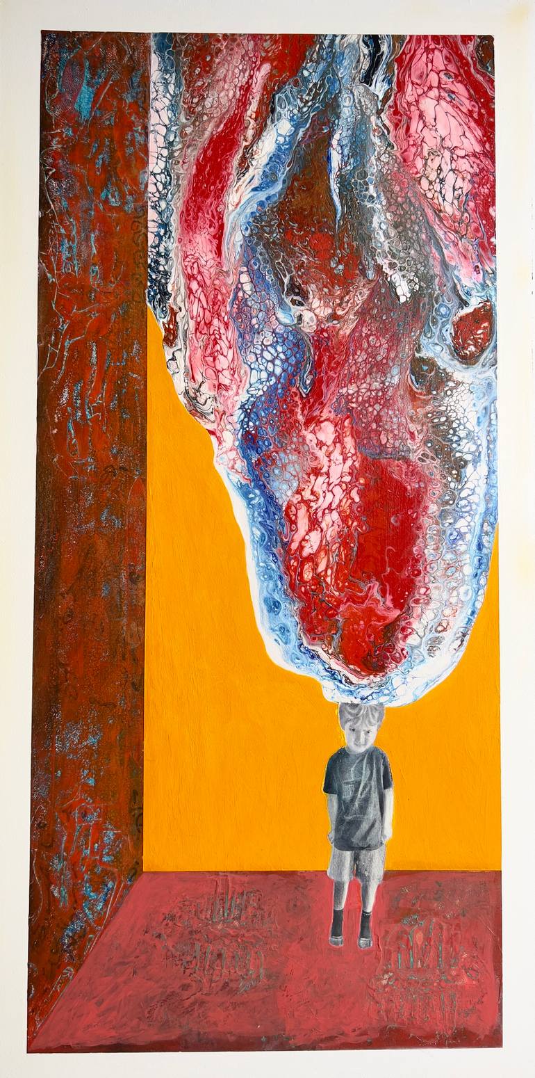 Original Contemporary People Painting by Yvan Belanger