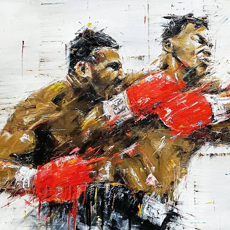 Original Sports Painting by Marc van Rooijen
