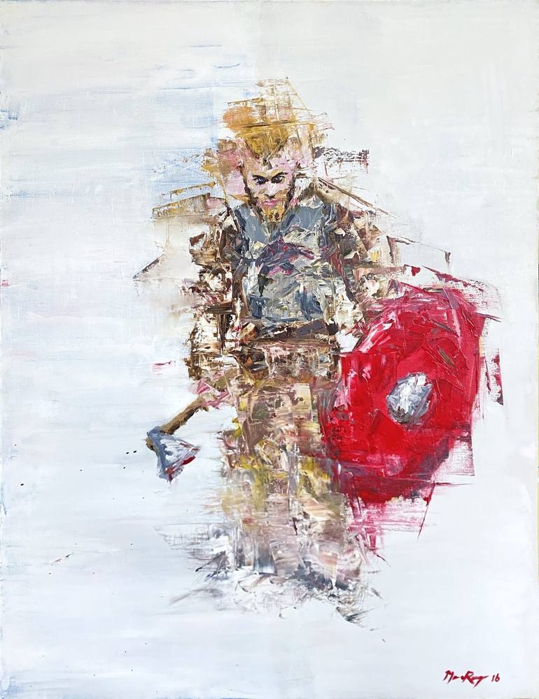 Original Abstract Cinema Paintings by Marc Van Rooijen