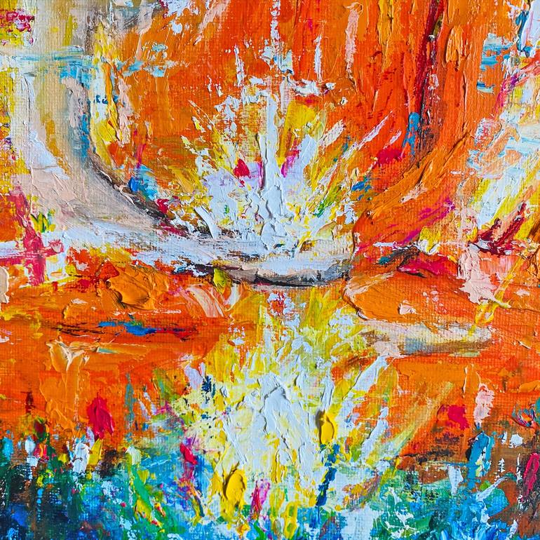 Original Abstract Painting by Marc van Rooijen