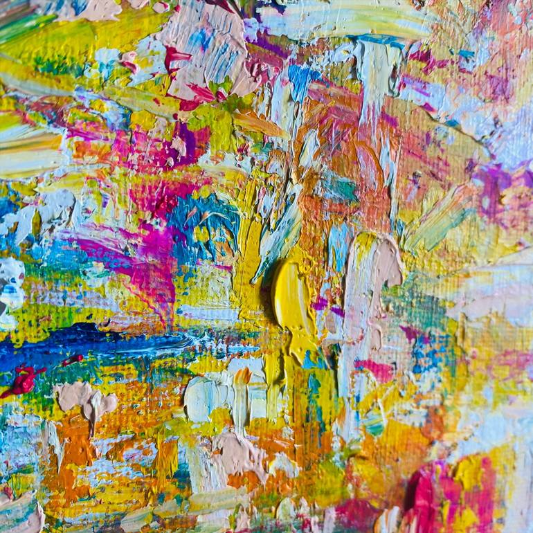 Original Abstract Painting by Marc van Rooijen