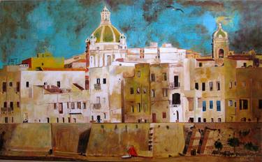 Original Expressionism Landscape Paintings by SILVIA SIERRA SANCHEZ
