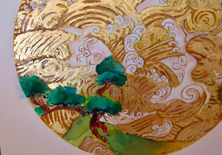 Original Figurative Water Painting by Silvia Sierra Sanchez