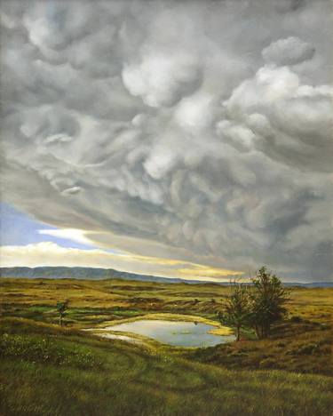 Original Landscape Painting by Sharon Allicotti