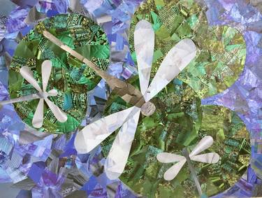 Print of Abstract Nature Collage by Deborah Eater