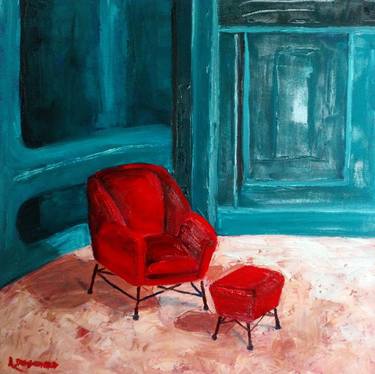 Green Room with Red Chairs thumb
