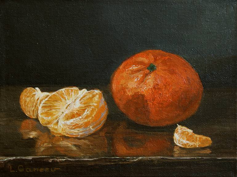 Mandarin Painting by Linar Ganeev | Saatchi Art