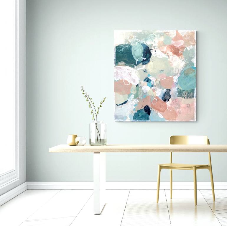 Original Abstract Painting by Cristina Dalla Valentina