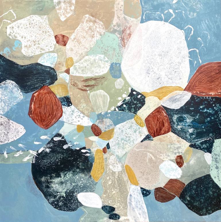Original Contemporary Abstract Paintings by Cristina Dalla Valentina