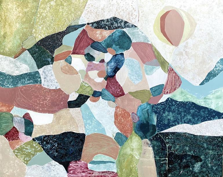 Original Contemporary Abstract Paintings by Cristina Dalla Valentina