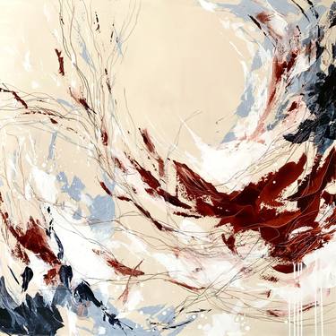 Print of Abstract Paintings by Cristina Dalla Valentina