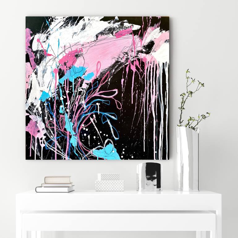 Original Expressionism Abstract Painting by Cristina Dalla Valentina