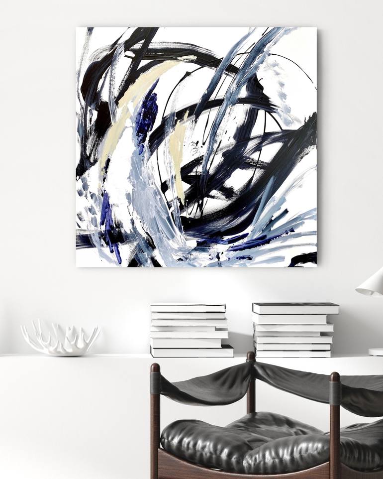 Original Expressionism Abstract Painting by Cristina Dalla Valentina