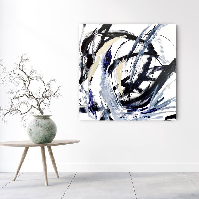 Original Expressionism Abstract Painting by Cristina Dalla Valentina