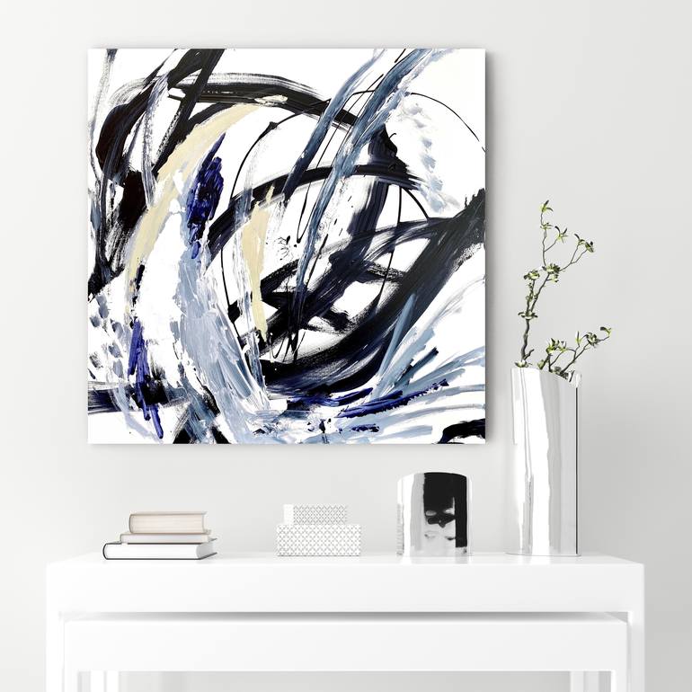 Original Expressionism Abstract Painting by Cristina Dalla Valentina