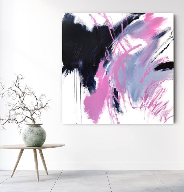 Original Expressionism Abstract Painting by Cristina Dalla Valentina